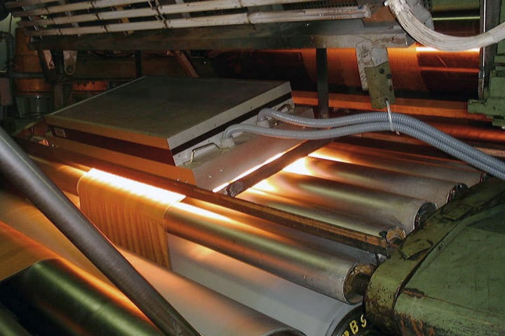 Twin tube gold lamp 500mm 1500W