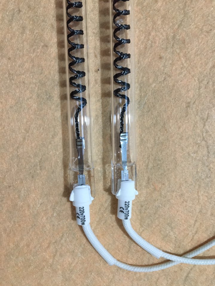 carbon fiber tube Wholesale carbon fiber far infrared heating tube carbon fiber heating lamp 1000w