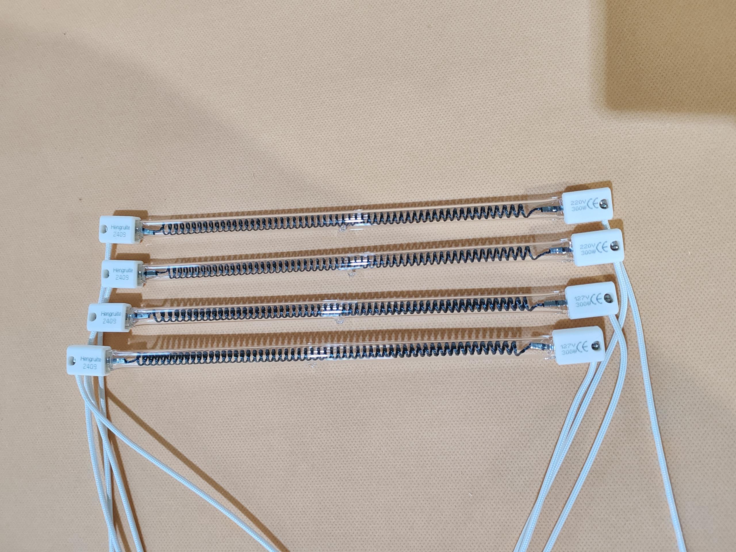560mm 1500w ir carbon fiber heating lamp