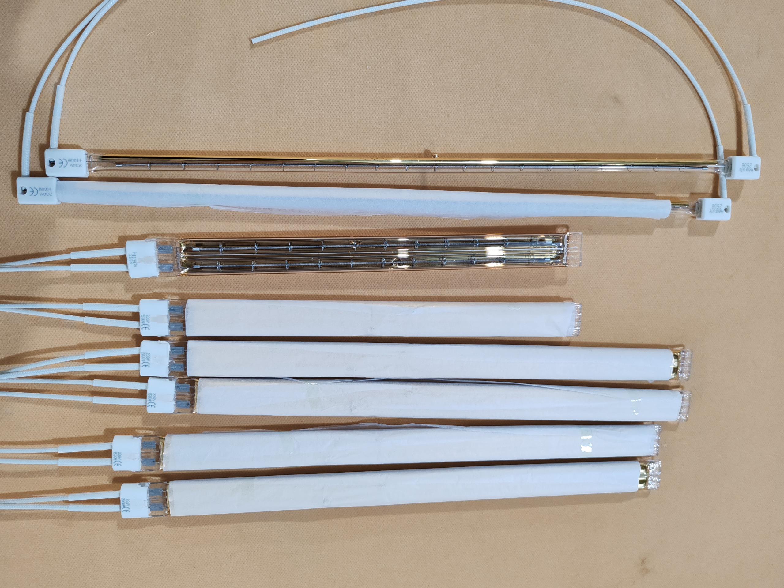 high quality carbon fibre heating lamp infrared quartz heating elements