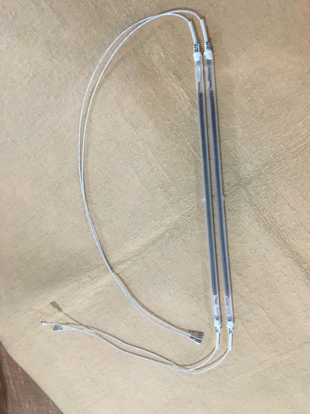 230v 2600w quartz carbon heating tube