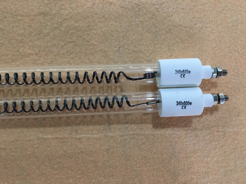 Carbon quartz tube