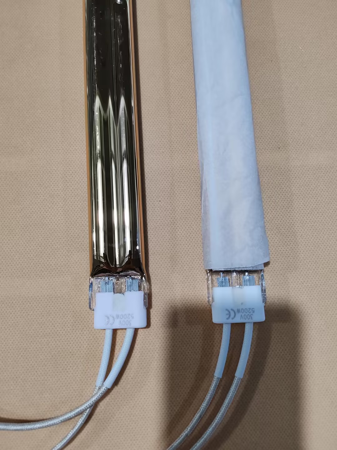 carbon fiber heat tube 360mm 1000w infrared carbon fiber heating lamp