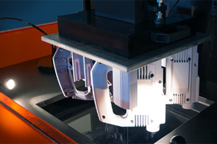 Industrial UV curing lamp printer