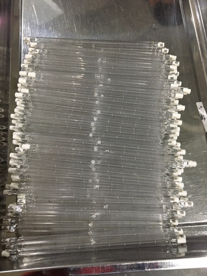 High Power 1260mm 220v 3500w Carbon Fiber Quartz Heating Tube